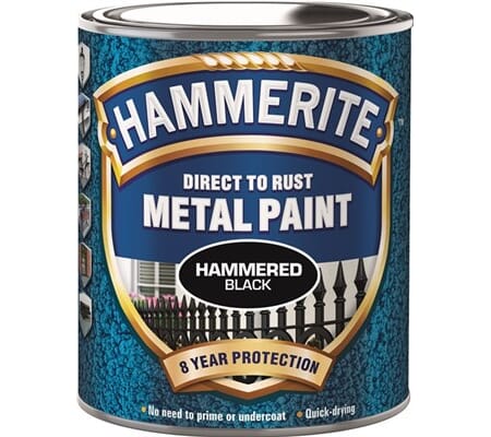 HAMMERITE 250ML.SVART GL.