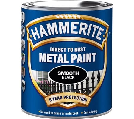 HAMMERITE 750ML SORT GLATT